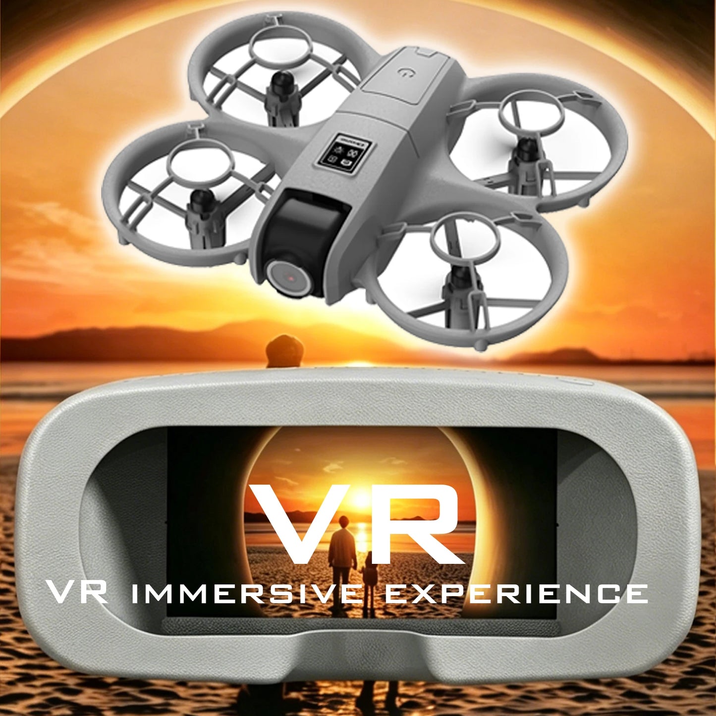 Mini Beginner Drone With App Control And 2 Axis Gimbal