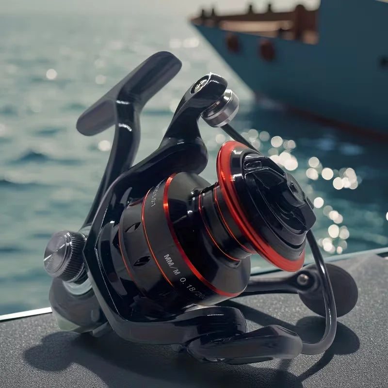 High Gear Ratio Fishing Reel With Durable Rotor Design