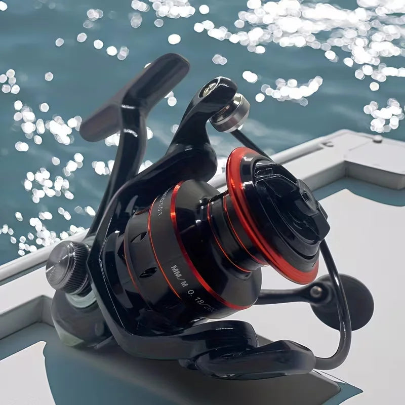 High Gear Ratio Fishing Reel With Durable Rotor Design
