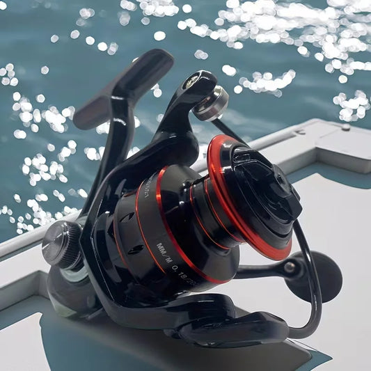 High Gear Ratio Fishing Reel With Durable Rotor Design