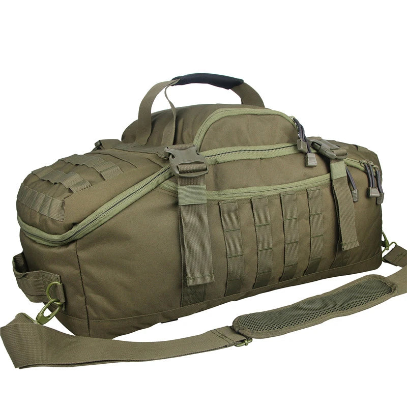 LQARMY 3 Way Duffel Bag Waterproof Travel Bag Unisex Gear