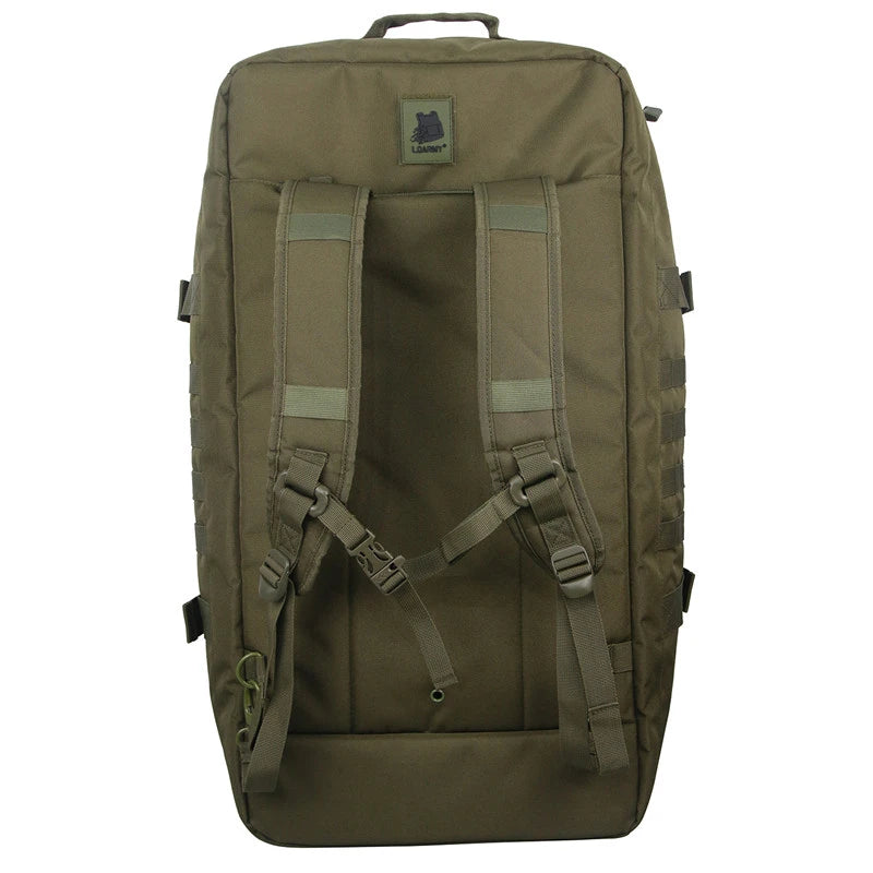 LQARMY 3 Way Duffel Bag Waterproof Travel Bag Unisex Gear
