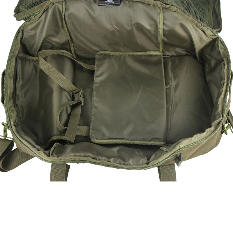 LQARMY 3 Way Duffel Bag Waterproof Travel Bag Unisex Gear