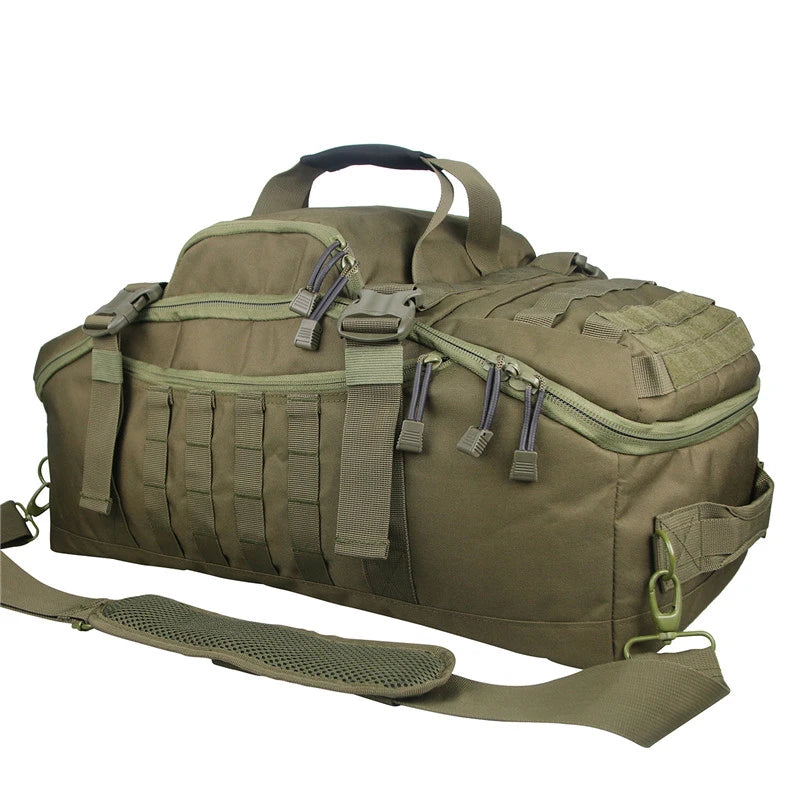 LQARMY 3 Way Duffel Bag Waterproof Travel Bag Unisex Gear