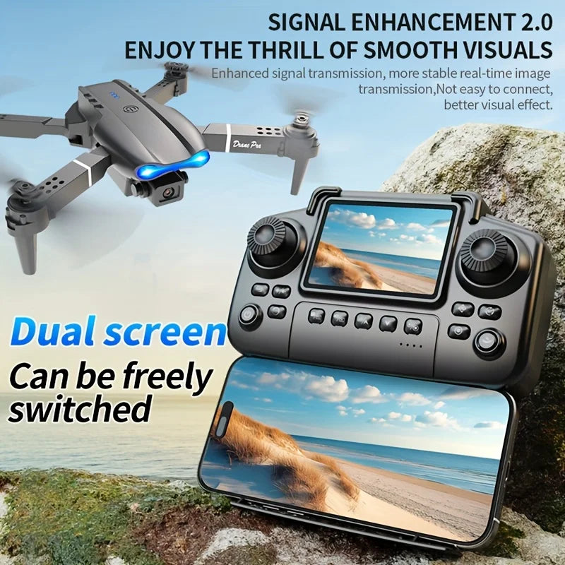 E99PRO MAX Drone With Dual 8K Cameras And Foldable Design