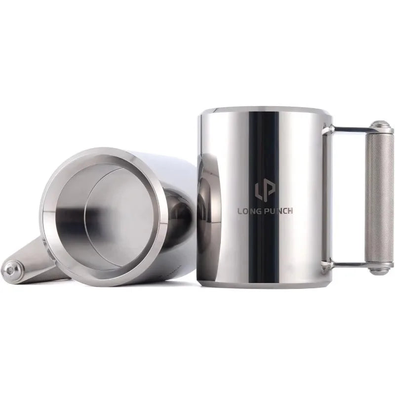 Heavy Mug Stainless Steel Dumbbell Cup For Gym And Workout