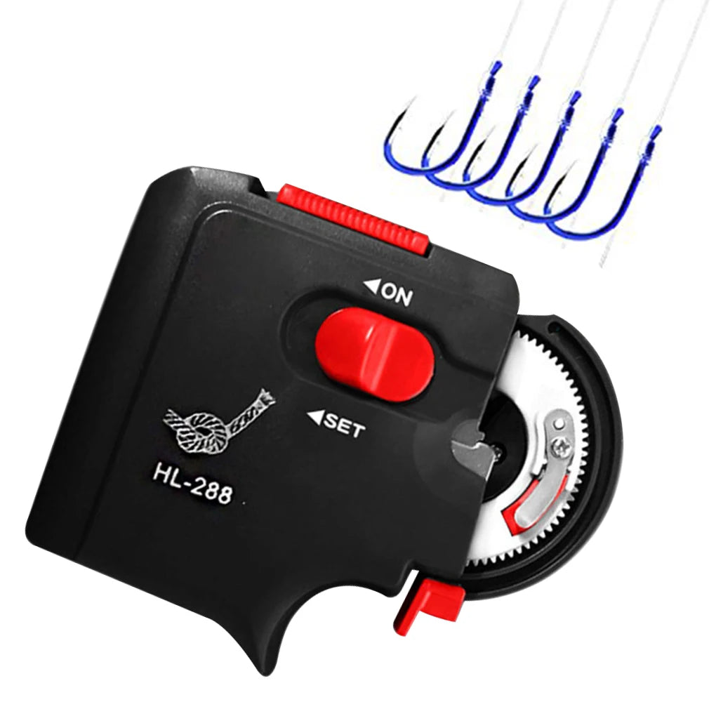 Elenxs Automatic Portable Electric Fishing Hook Line Tying Machine