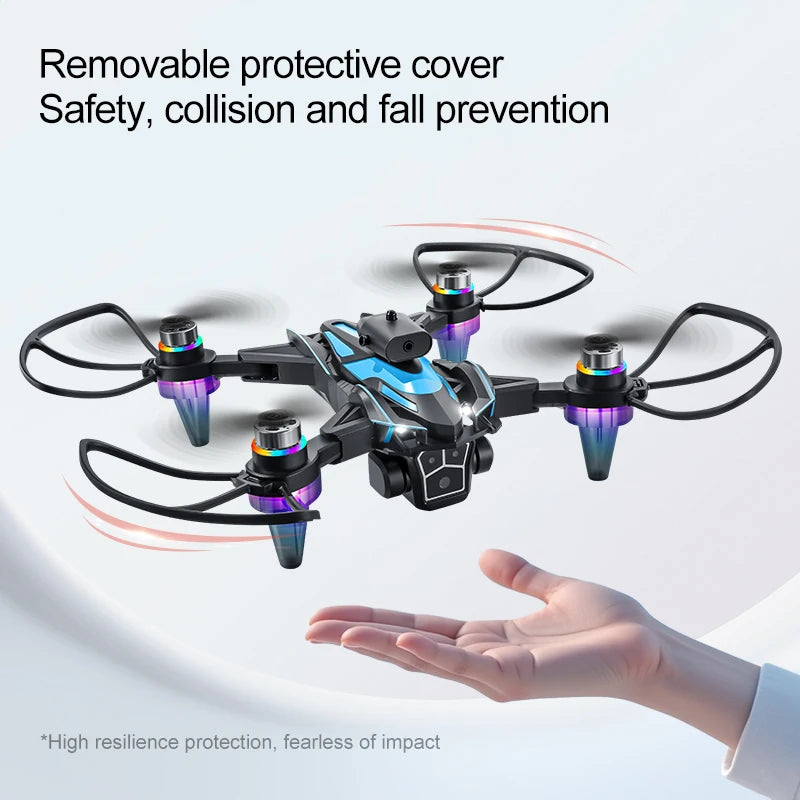 Drone With 4K Recording and Three Cameras on 3-Axis Gimbal