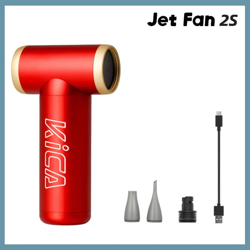 KICA JetFan 2S Portable Air Blower 117000RPM Rechargeable Mini Fan