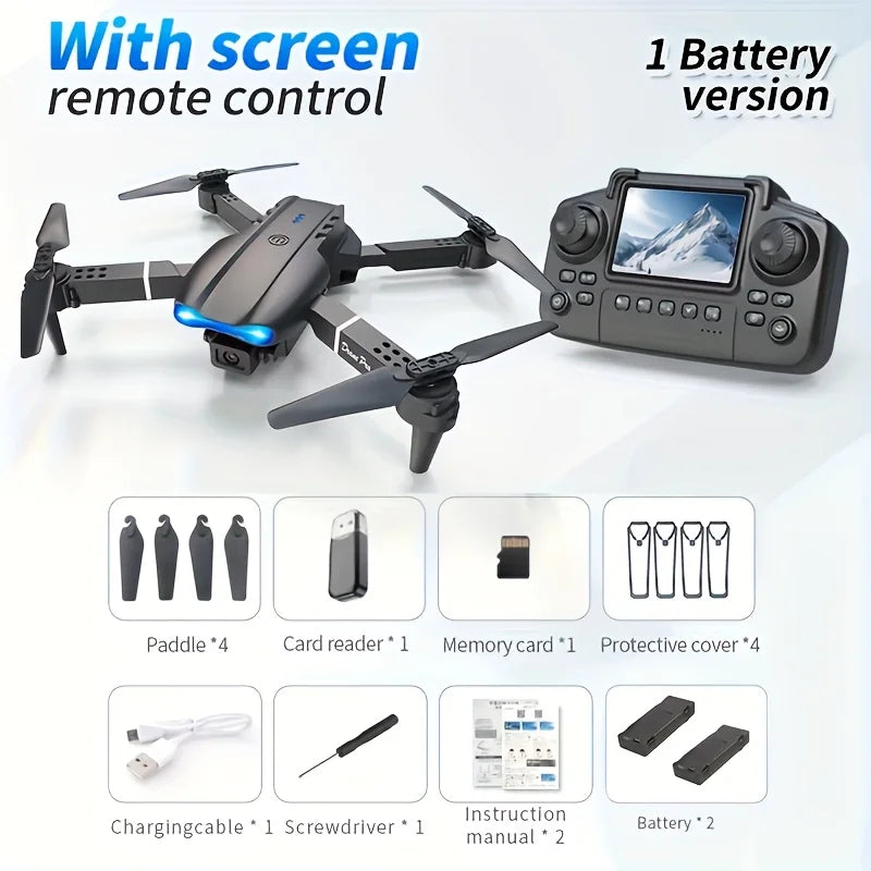 E88PRO MAX Foldable Drone With Dual Cameras And Return Home