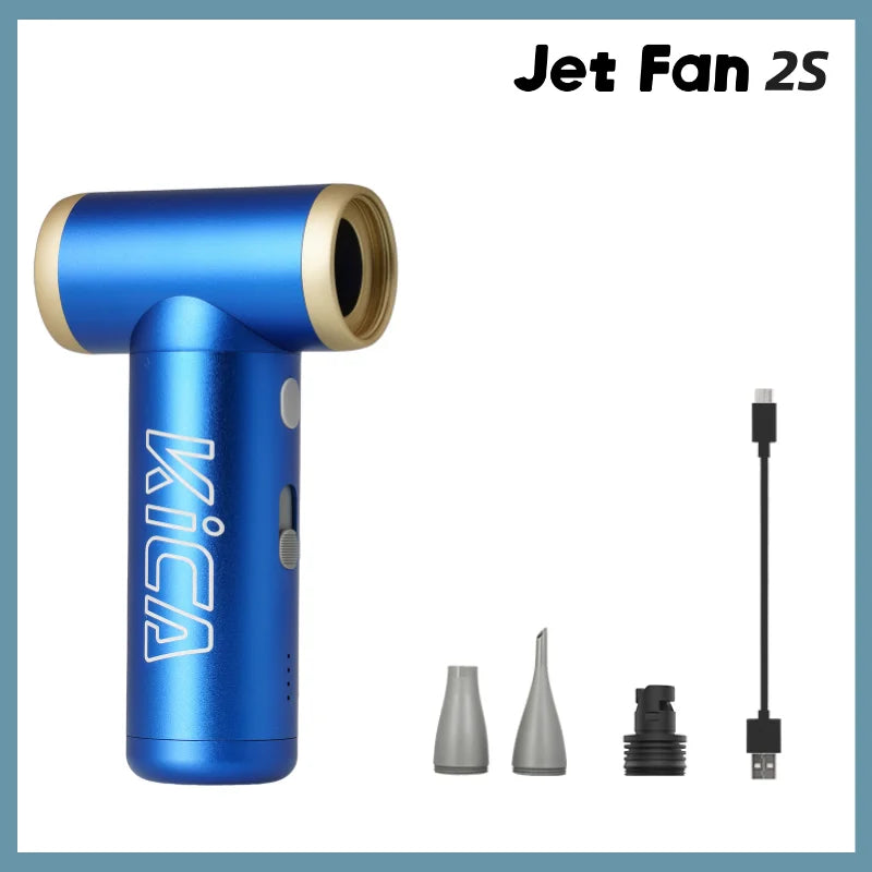 KICA JetFan 2S Portable Air Blower 117000RPM Rechargeable Mini Fan