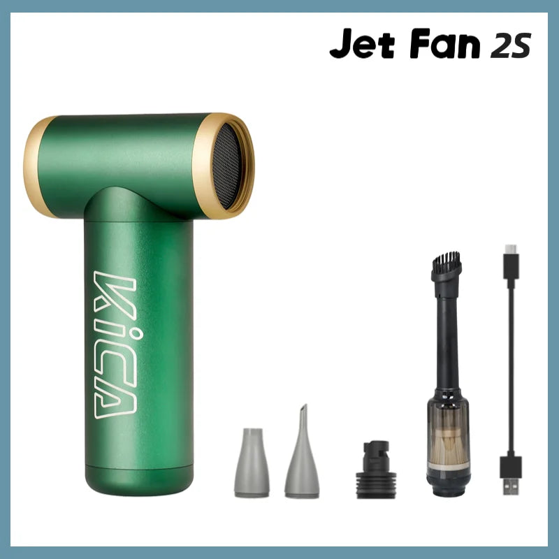 KICA JetFan 2S Portable Air Blower 117000RPM Rechargeable Mini Fan