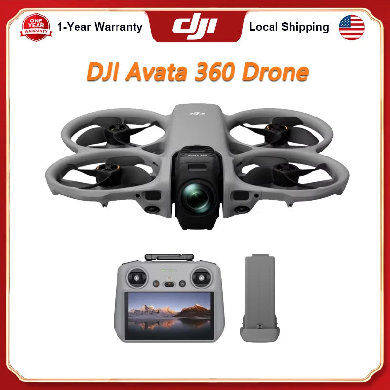DJI Avata 360 Dual Modes Drone With 1Inch 8K Imaging
