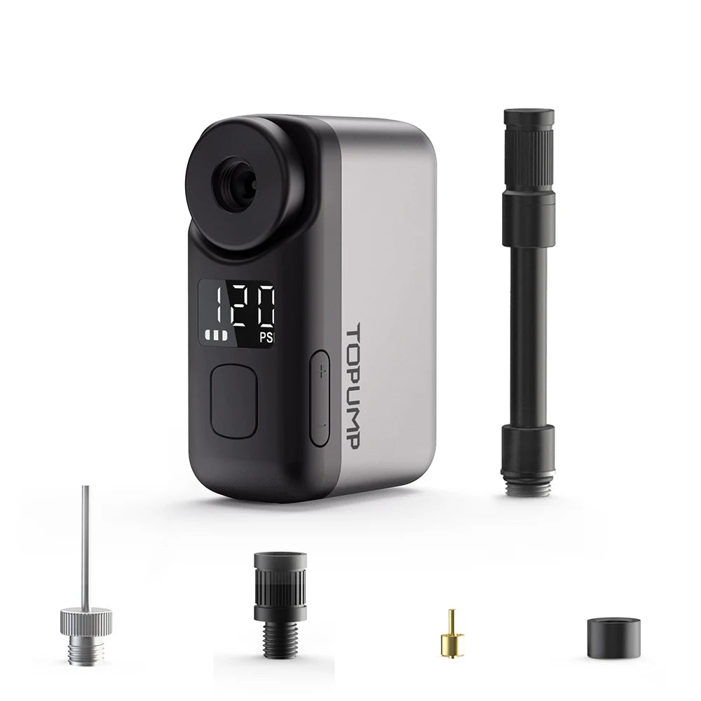 Topump TB2 Pro Electric Mini Portable Bike Pump 120 PSI