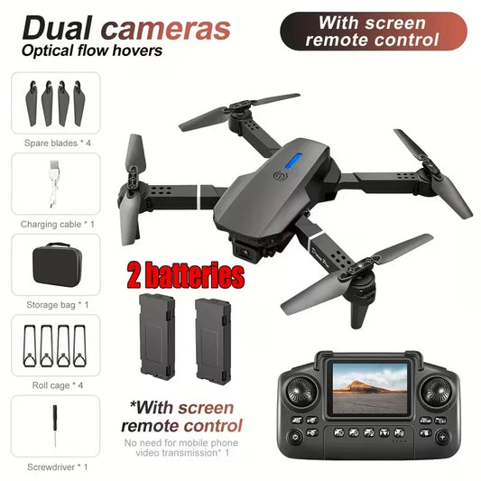 E88PRO Drone 8K 5G Dual Camera Quadcopter With Remote Control