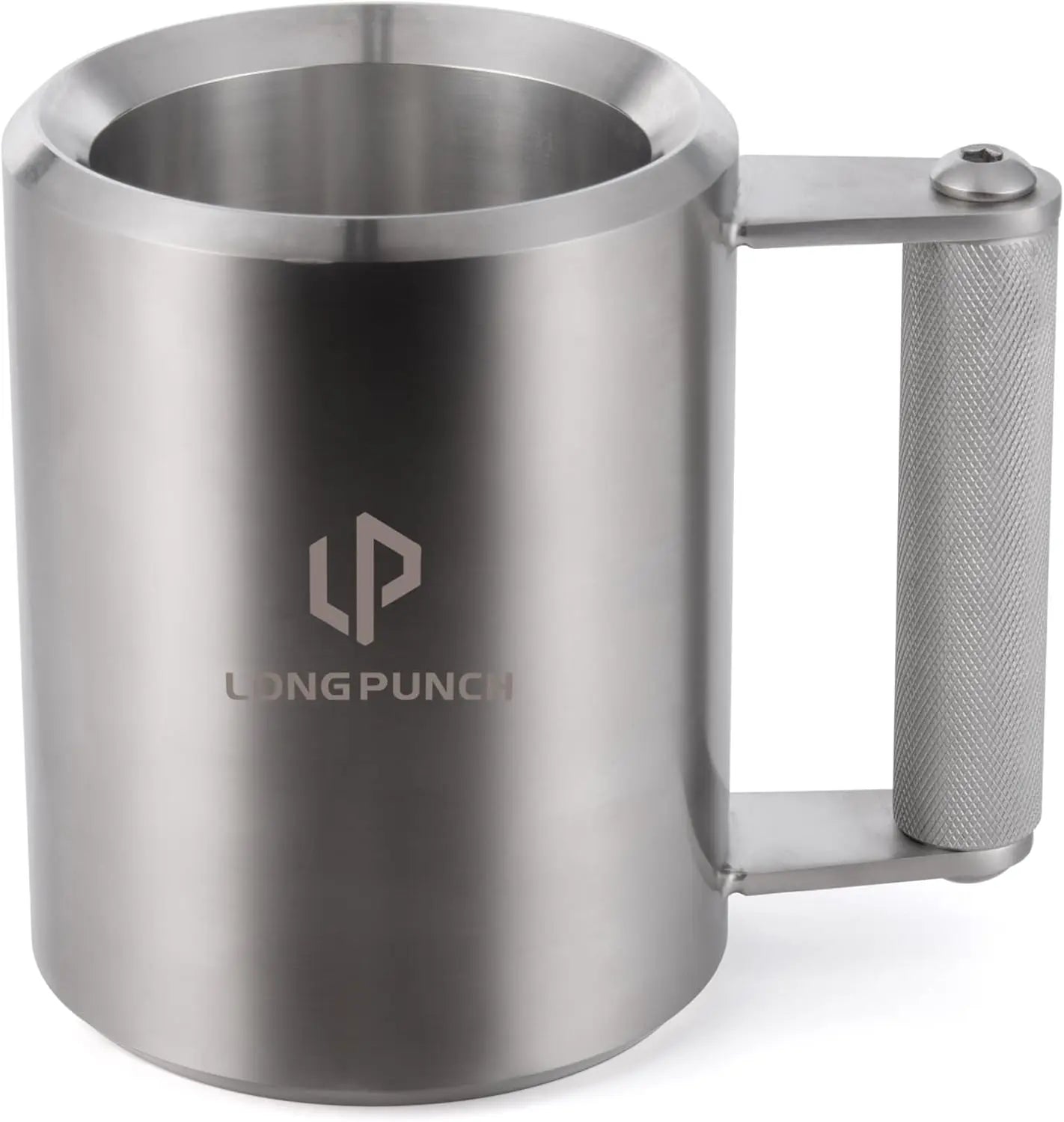 Heavy Mug Stainless Steel Dumbbell Cup For Gym And Workout