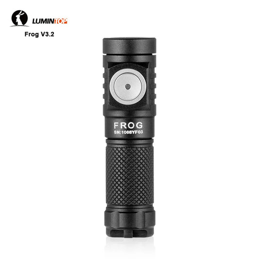 Keychain flashlight Camping Hiking LED Flashlight pocket tool 720 Lumens 115m Range 5 Modes USB-C Rechargeable Lumintop Frog