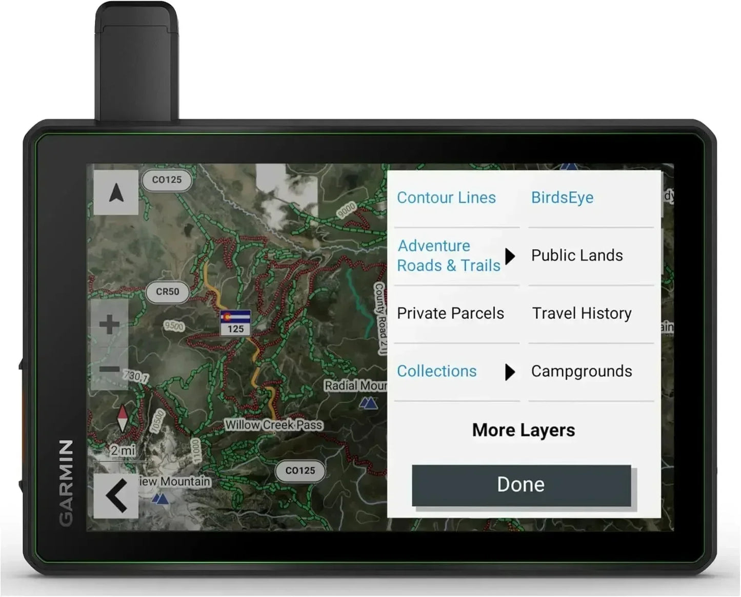 Garmin Tread SxS GPS Navigator with Ulltrabright Display Preloaded Topography Group Ride Radio inReach Technology
