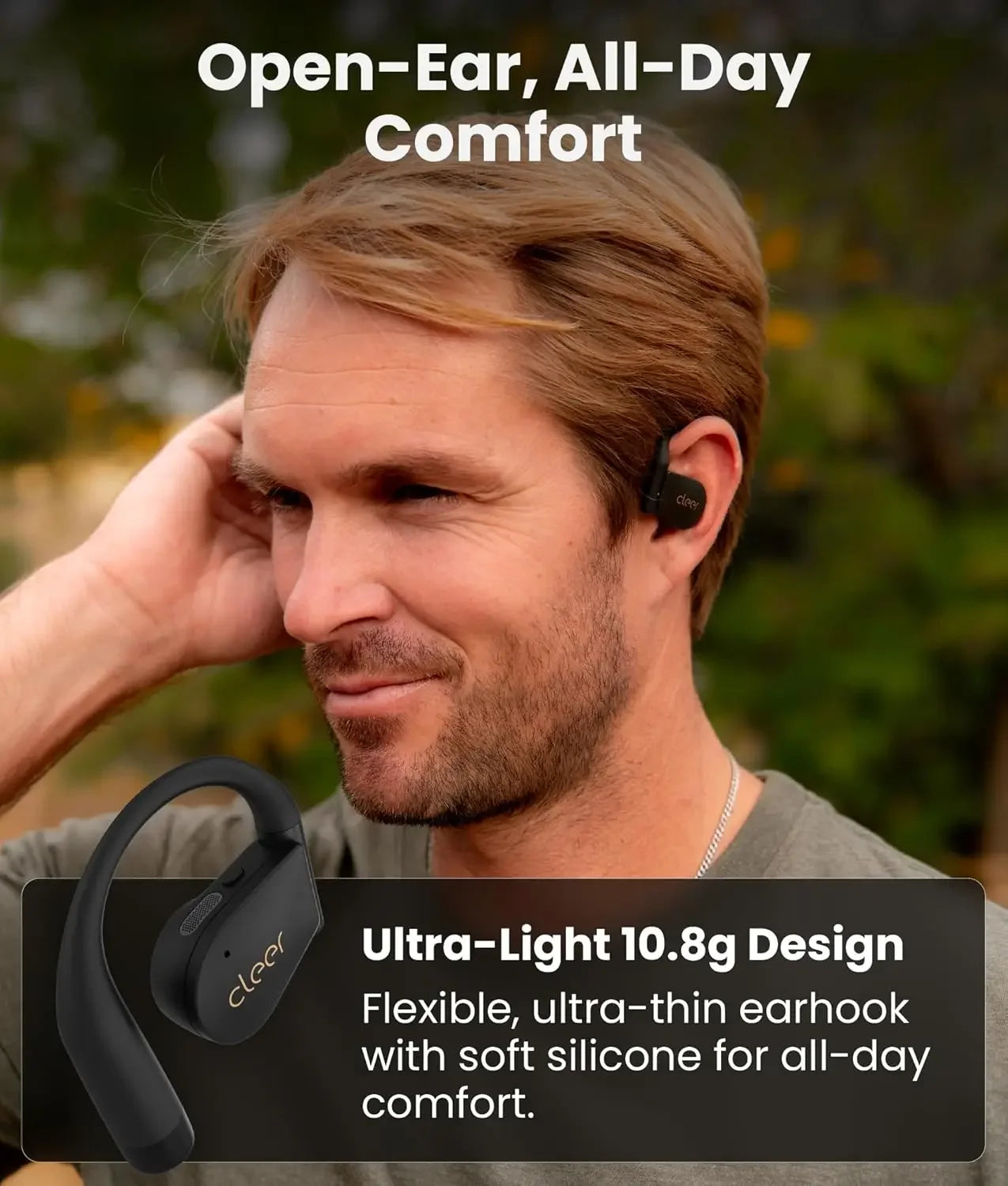 JHLU Cleer ARC 4 Plus Open Earbuds True Wireless Audio