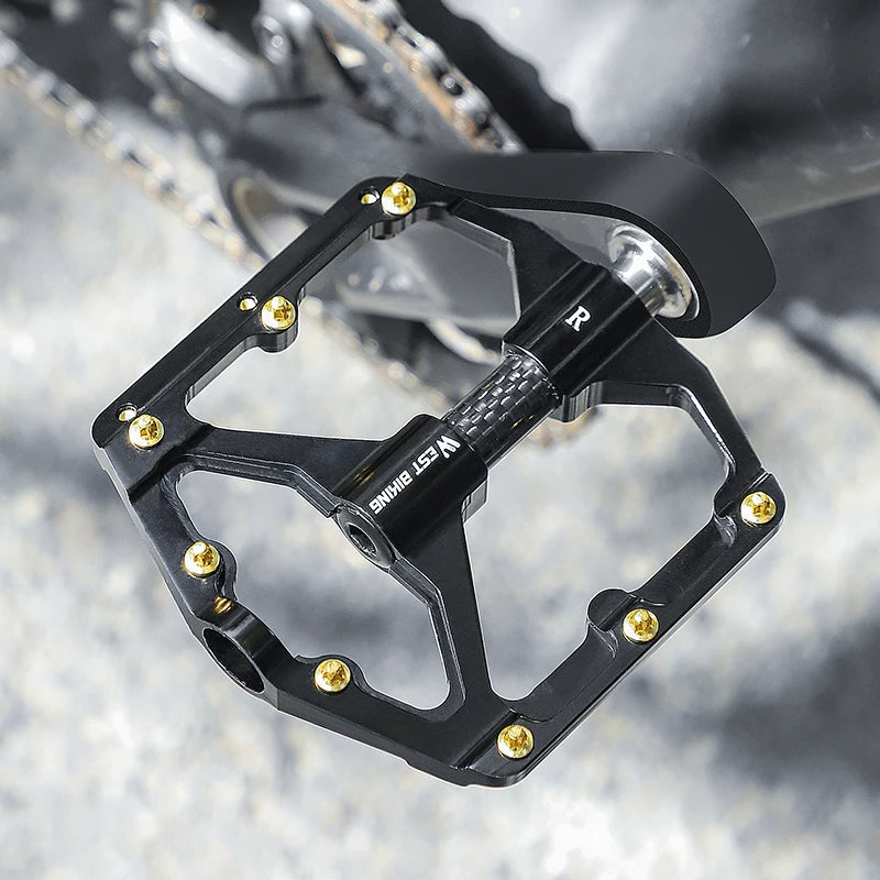 West Biking Ultralight Bicycle Pedals Aluminum Alloy MTB Road