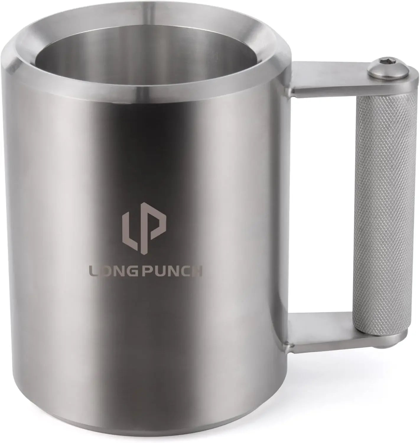 Heavy Mug Stainless Steel Dumbbell Cup For Gym And Workout