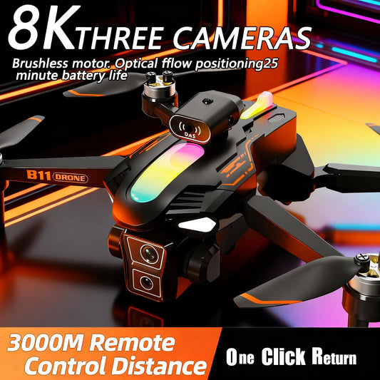B11Pro WiFi FPV Drone With Dual 4K 1080P Cameras Pro