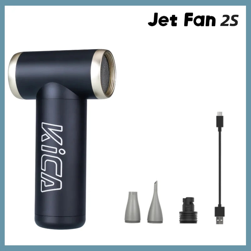 KICA JetFan 2S Portable Air Blower 117000RPM Rechargeable Mini Fan