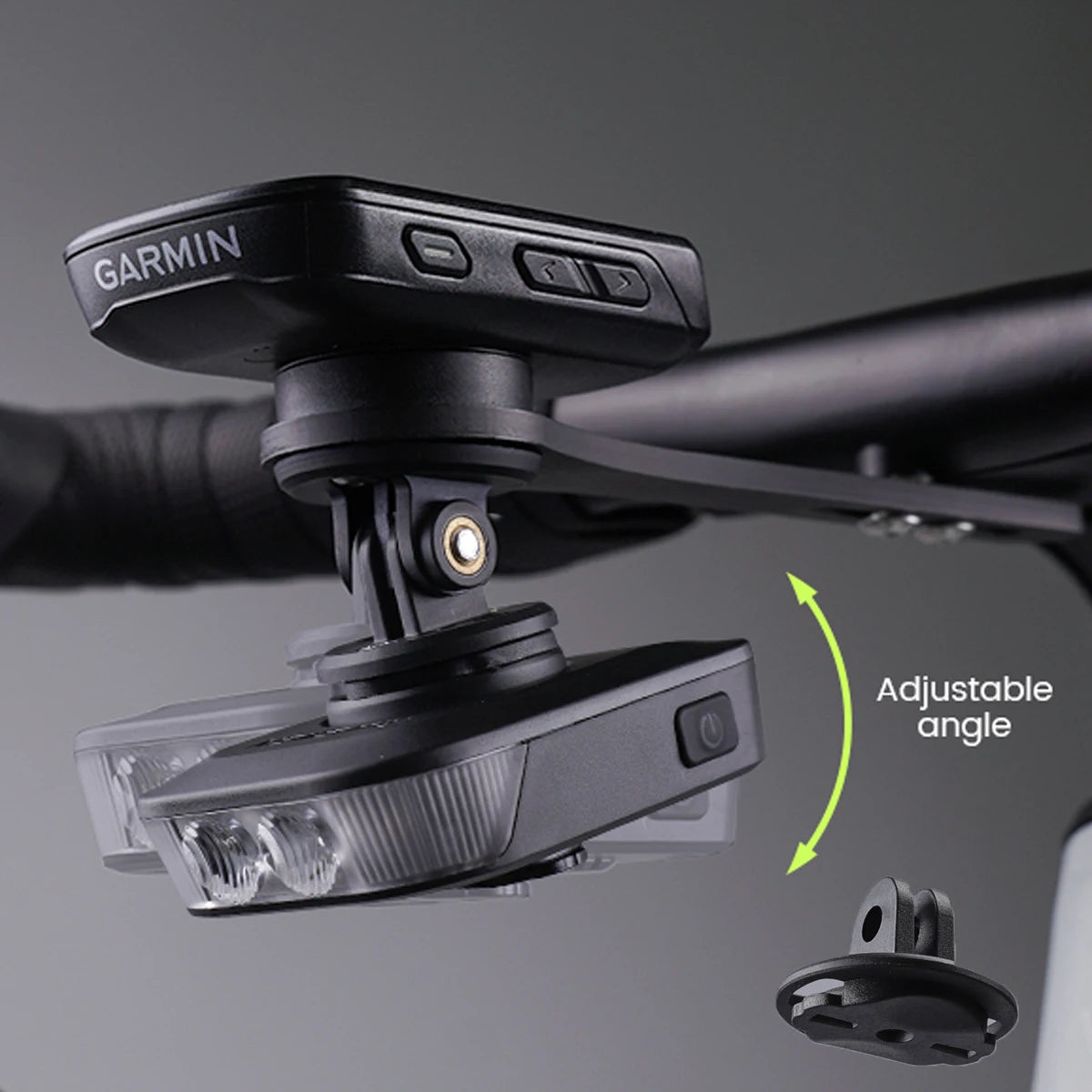 RAVEMEN FR500 Front Bike Light USB C Rechargeable Garmin GPS