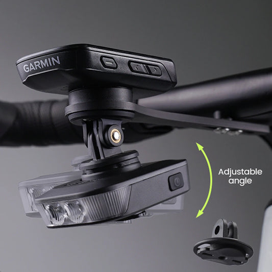 RAVEMEN FR500 Front Bike Light USB C Rechargeable Garmin GPS