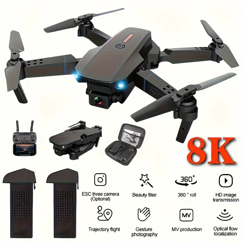 E88PRO MAX Foldable Drone With Dual Cameras And Return Home