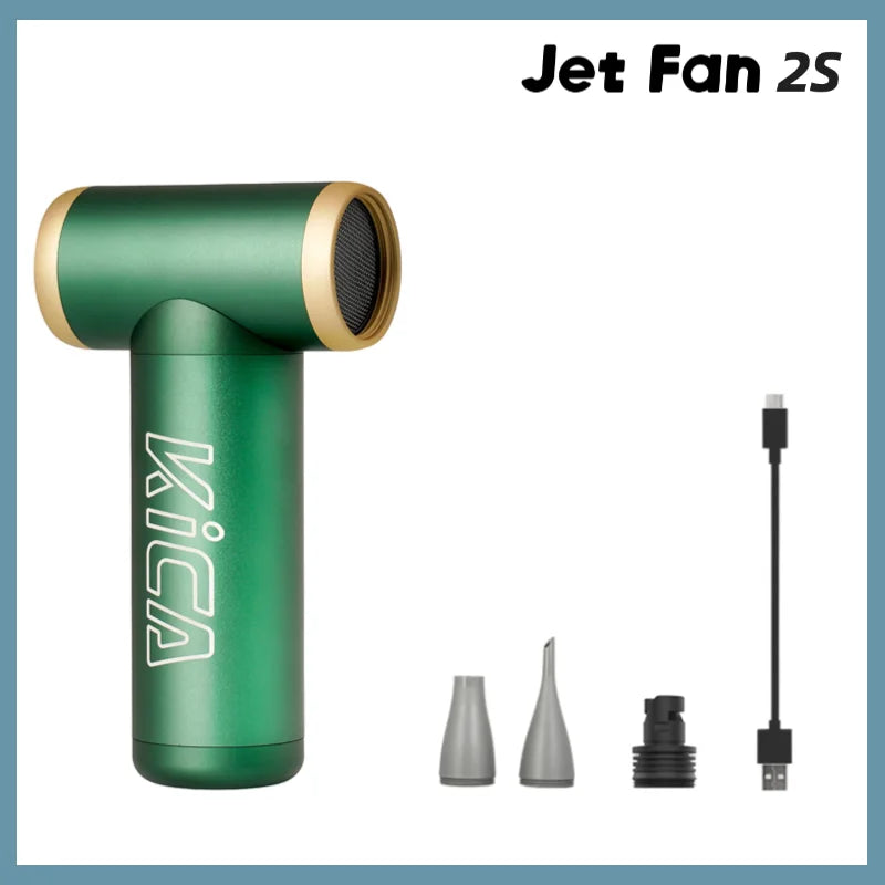 KICA JetFan 2S Portable Air Blower 117000RPM Rechargeable Mini Fan