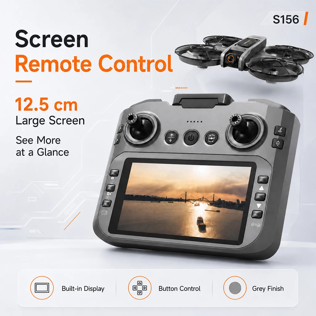 ZNLYRION S156 Drone Dual 8K Camera Quad With FPV Remote