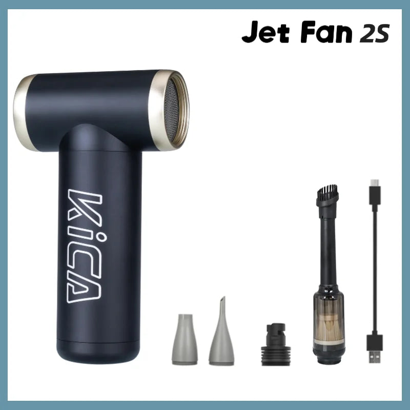 KICA JetFan 2S Portable Air Blower 117000RPM Rechargeable Mini Fan