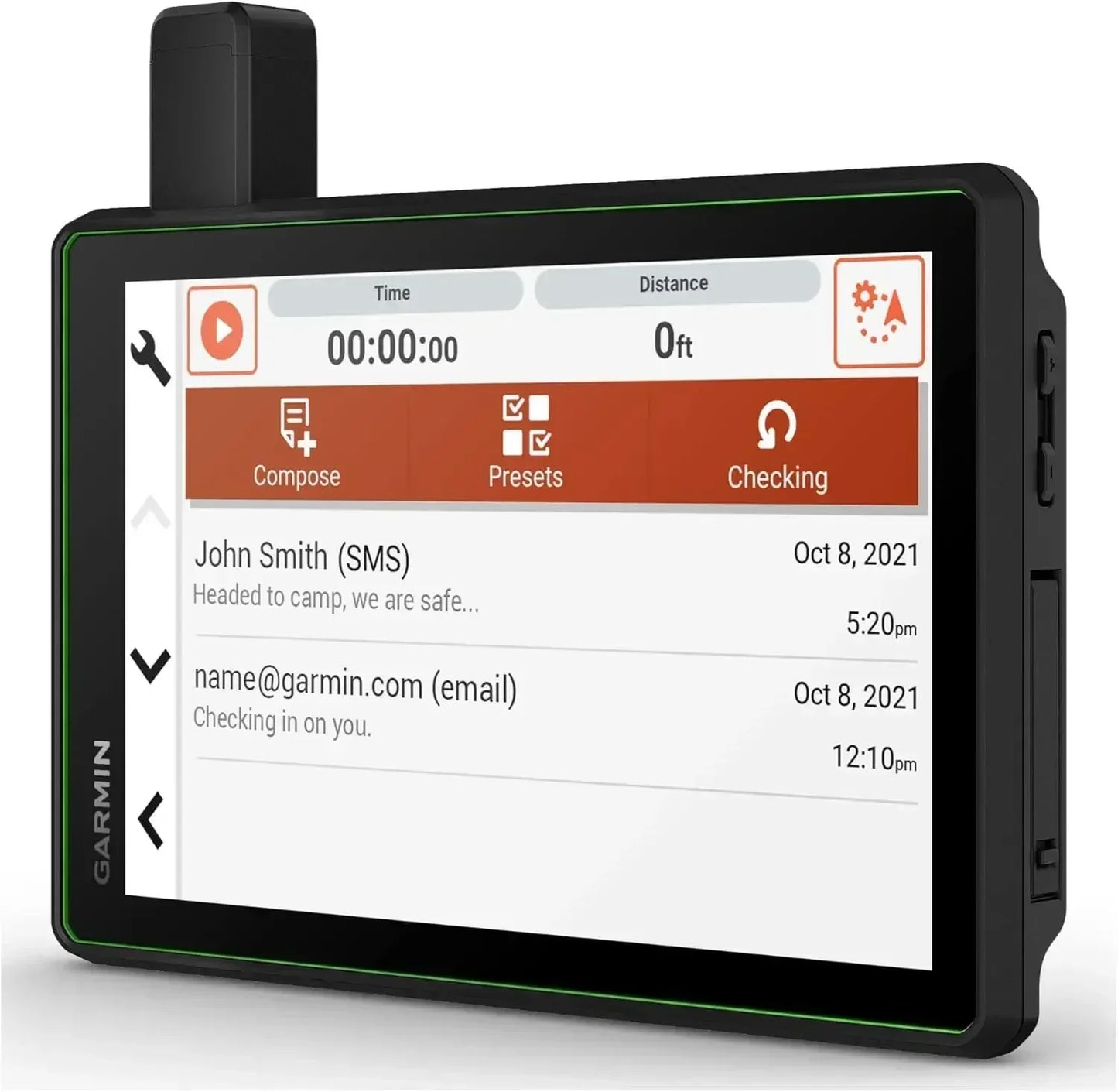 Garmin Tread SxS GPS Navigator with Ulltrabright Display Preloaded Topography Group Ride Radio inReach Technology