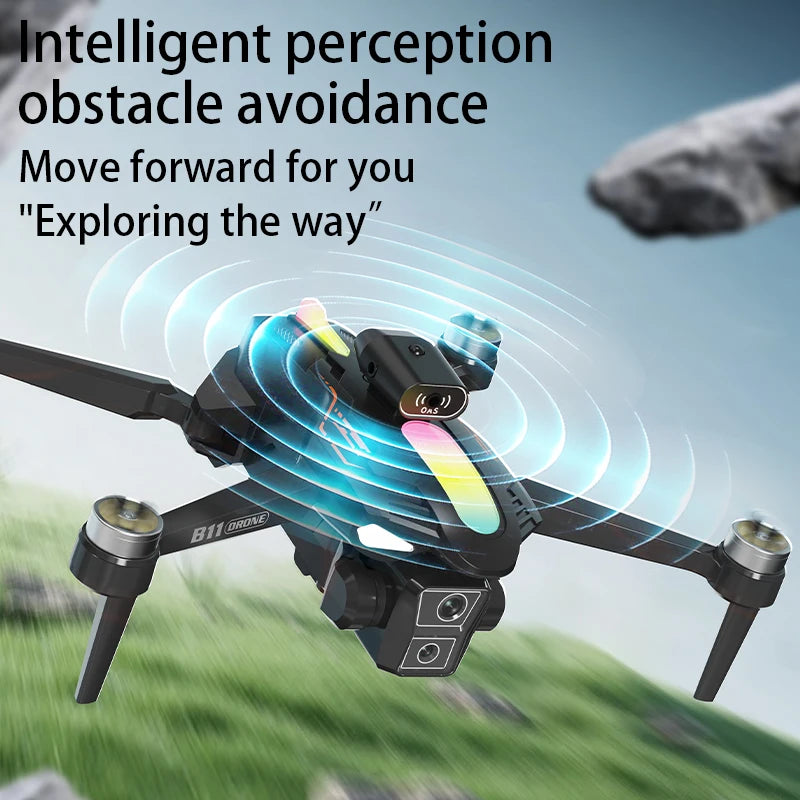 B11Pro WiFi FPV Drone With Dual 4K 1080P Cameras Pro