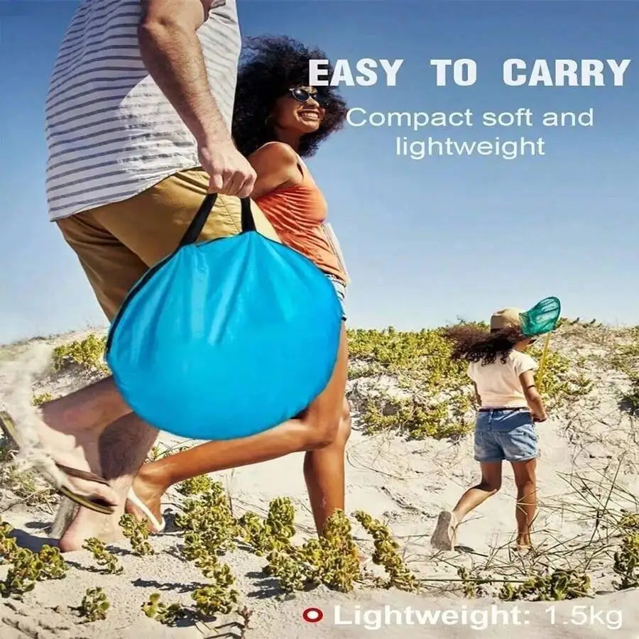 Pop Up Portable Beach Canopy Sun Shade Shelter Outdoor Camping Fishing Tent Mesh Outdoor Shade Tent, Beach Tent
