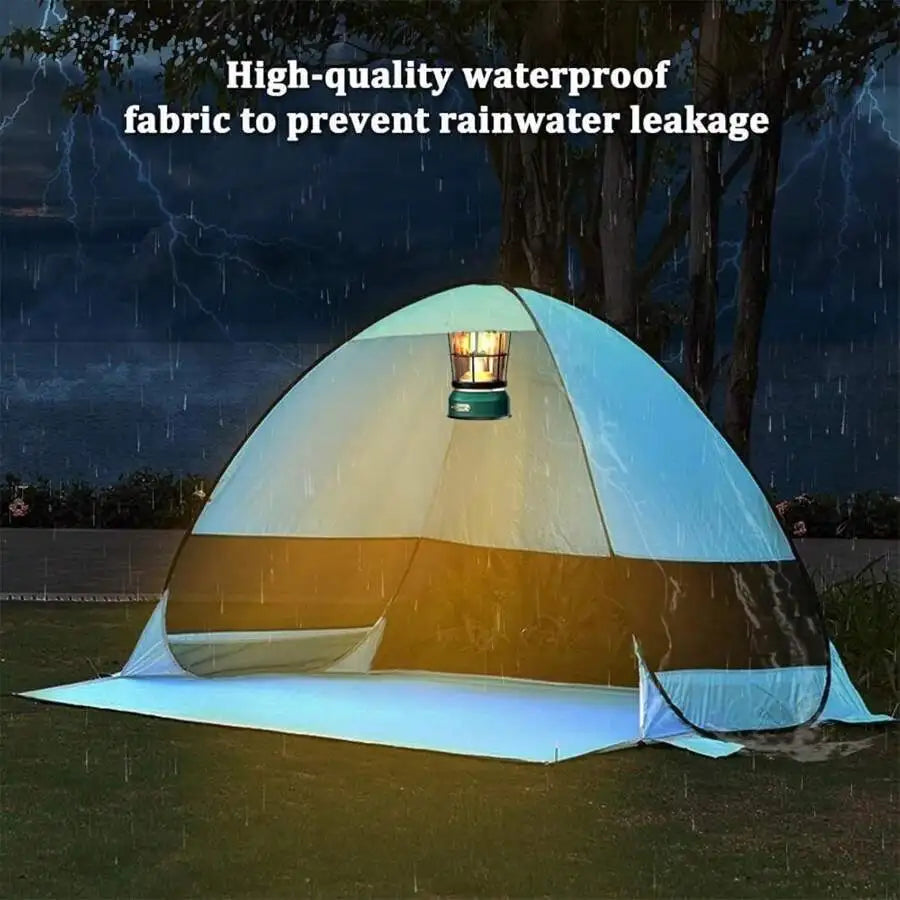 Pop Up Portable Beach Canopy Sun Shade Shelter Outdoor Camping Fishing Tent Mesh Outdoor Shade Tent, Beach Tent