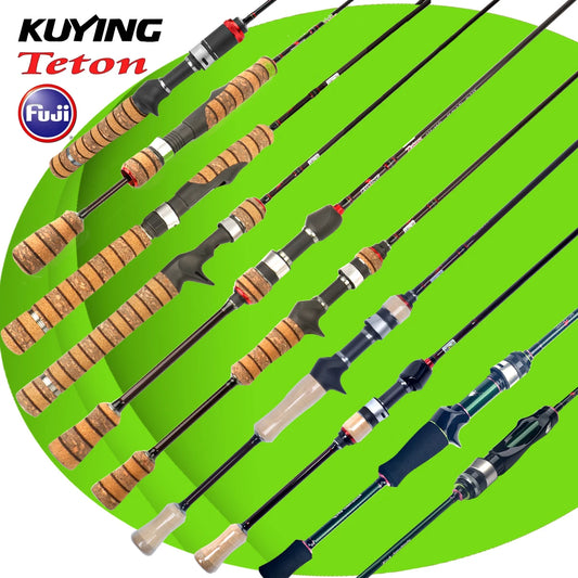Kuying Teton Spinning Casting Rod For Lure Fishing Fuji Parts