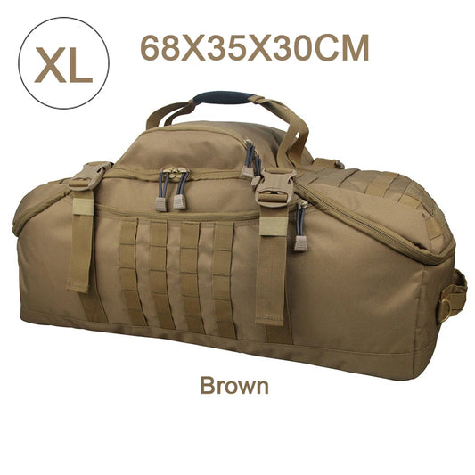 LQARMY 3 Way Duffel Bag Waterproof Travel Bag Unisex Gear
