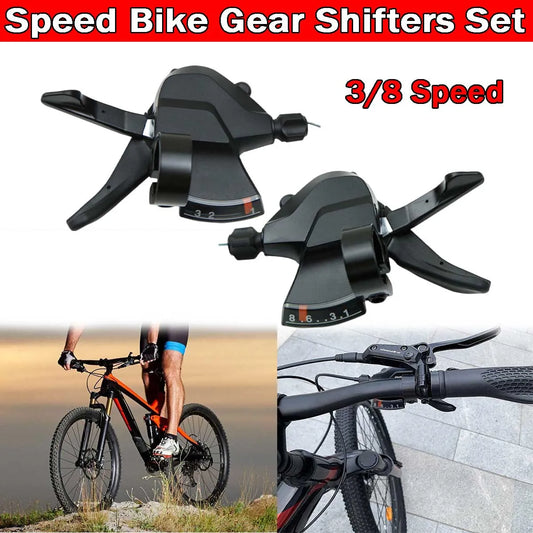 MTB Brake Levers Shifter Set With 3 Speed Cables For Bikes
