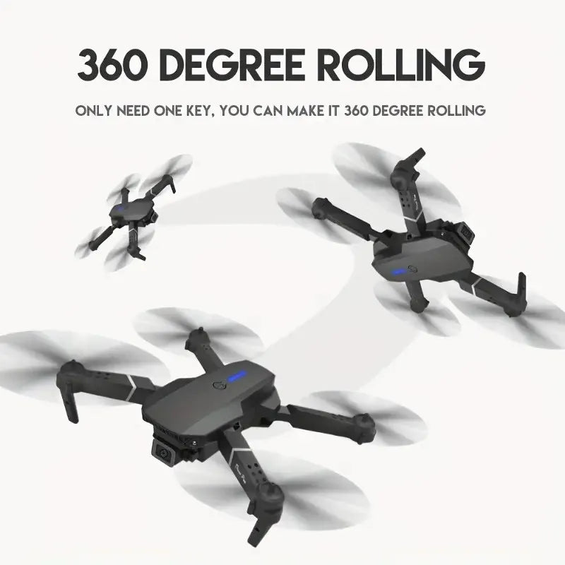 E88 Aerial Photography Drone With Dual Cameras And Battery Pack