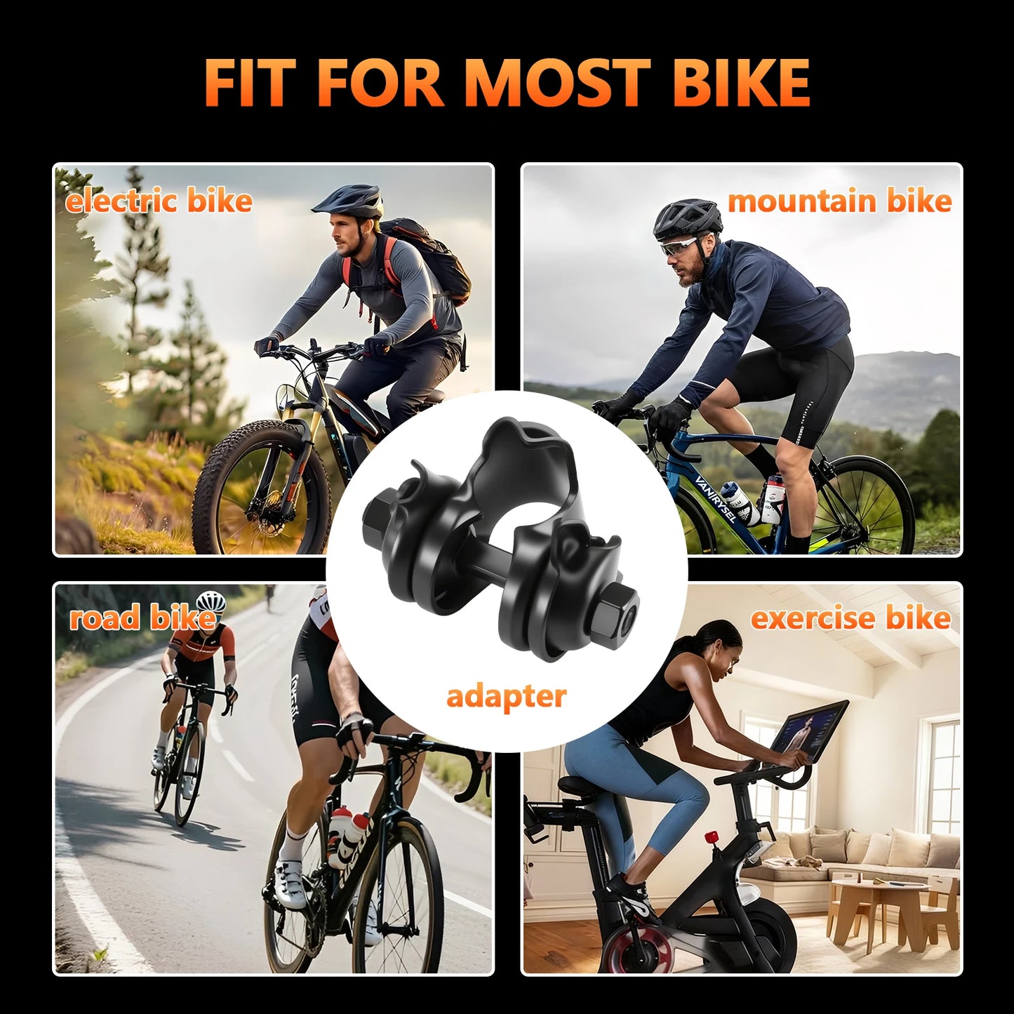 Wide Memory Foam Road Bike Saddle for Women and Men