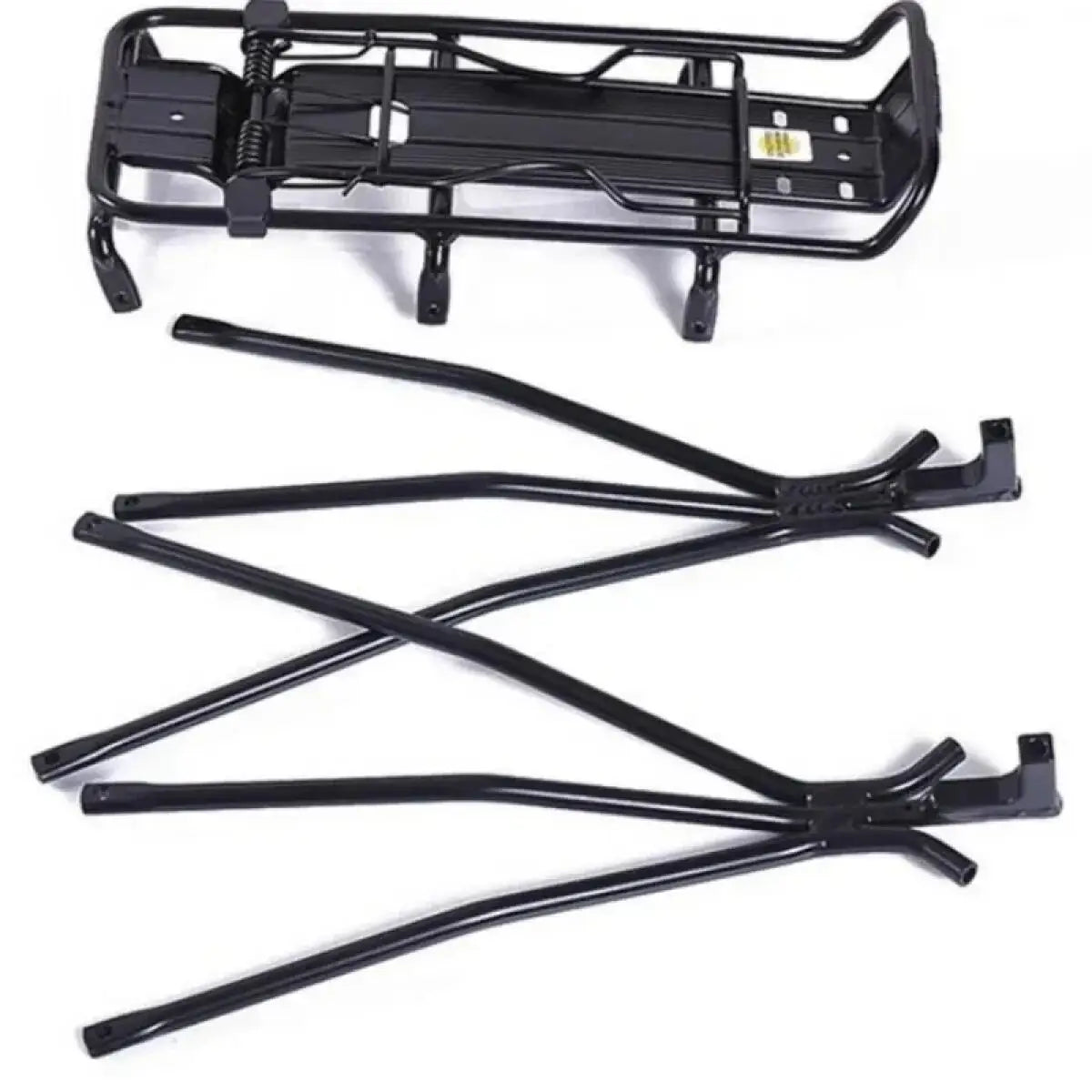 Aluminum Bicycle Rear Cargo Rack Large Capacity For Disc Brakes