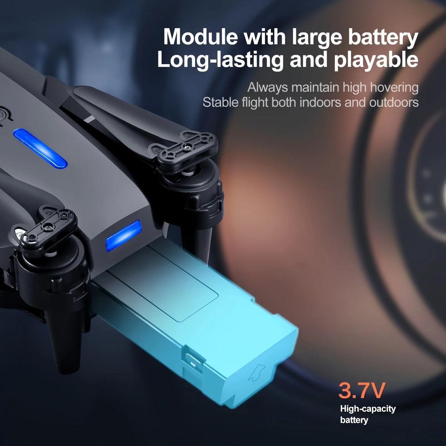 E88PRO MAX Foldable Drone With Dual Cameras And Return Home