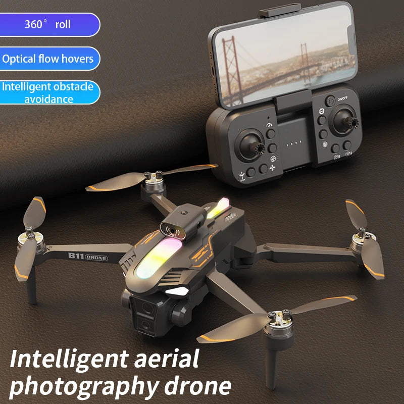 B11Pro WiFi FPV Drone With Dual 4K 1080P Cameras Pro