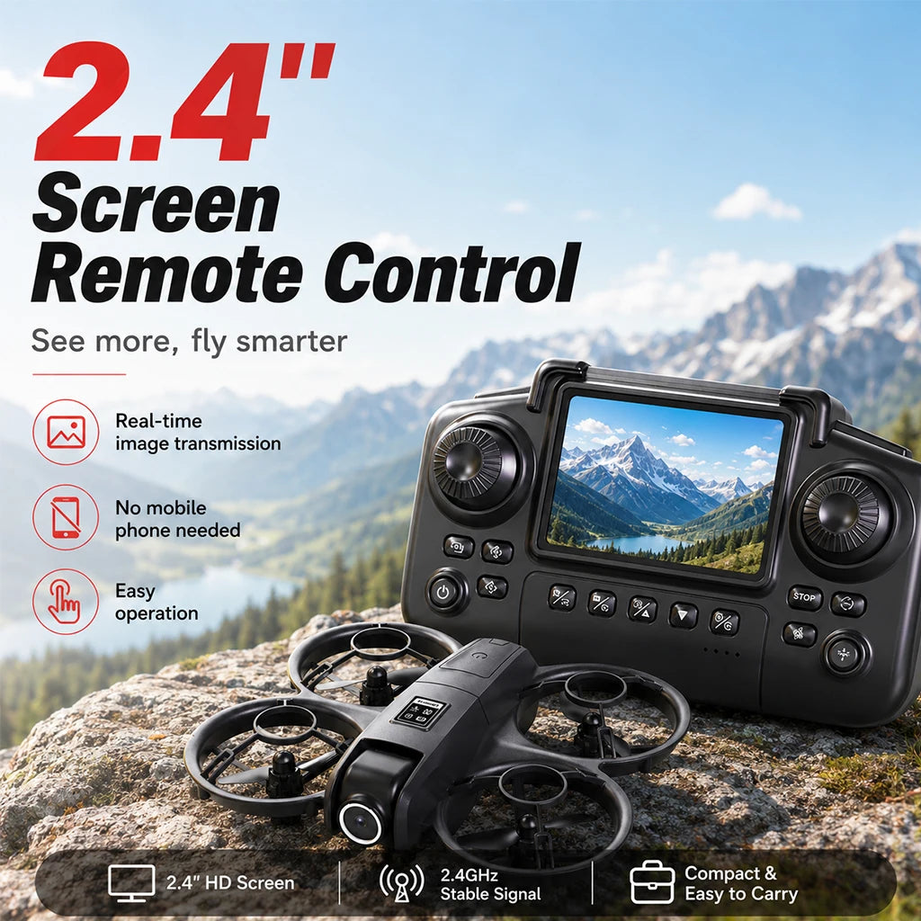 ZNLYRION YL3PK Mini Full Protective Drone With Dual Camera
