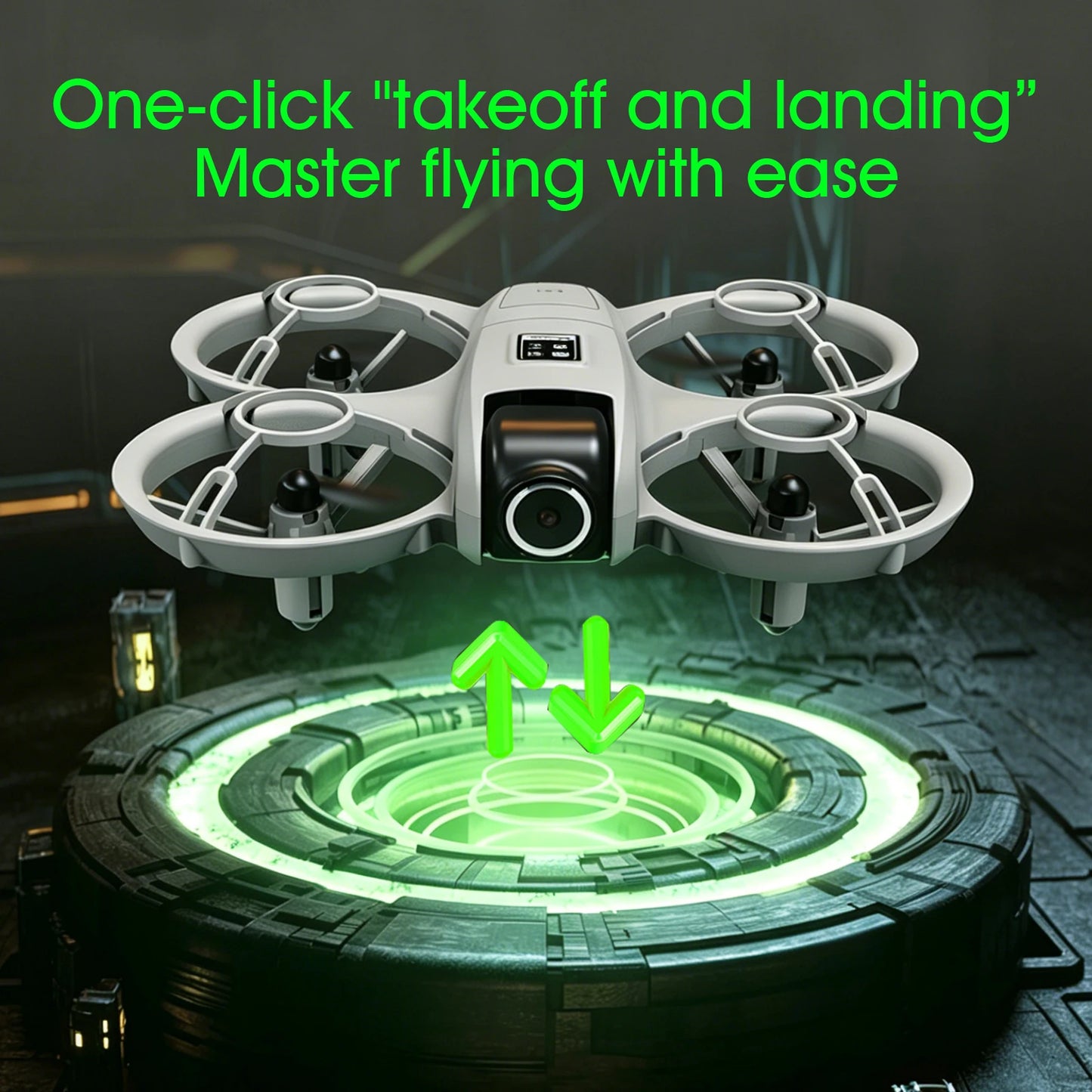 Mini Beginner Drone With App Control And 2 Axis Gimbal