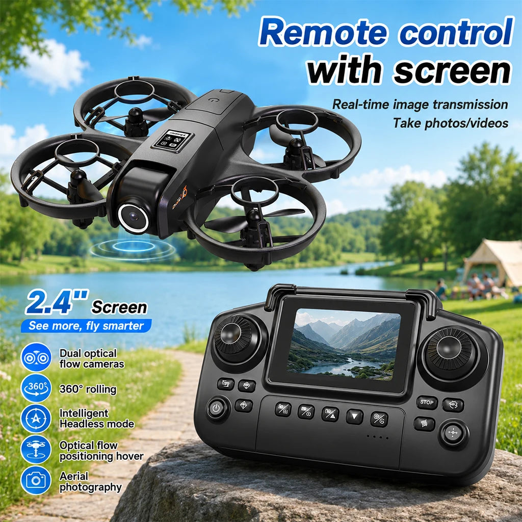 ZNLYRION YL3PK Mini Full Protective Drone With Dual Camera