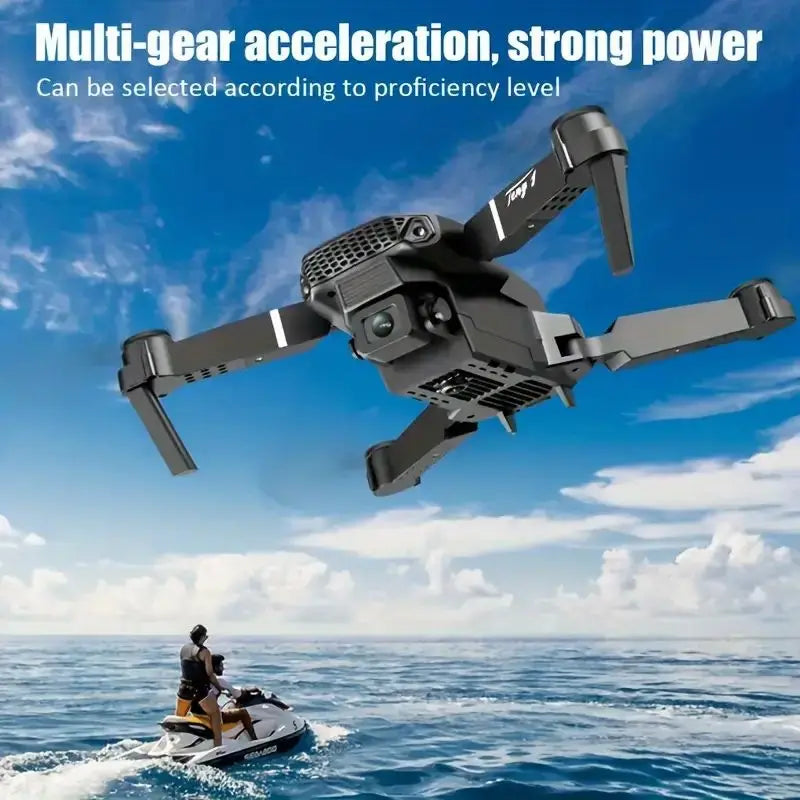 4K Drone With Wide Angle Dual HD Camera Foldable RC WiFi FPV