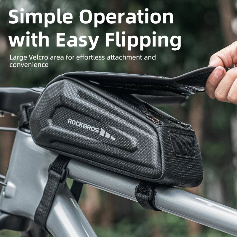 Rockbros Top Tube Bag Touch Screen Phone Holder Waterproof